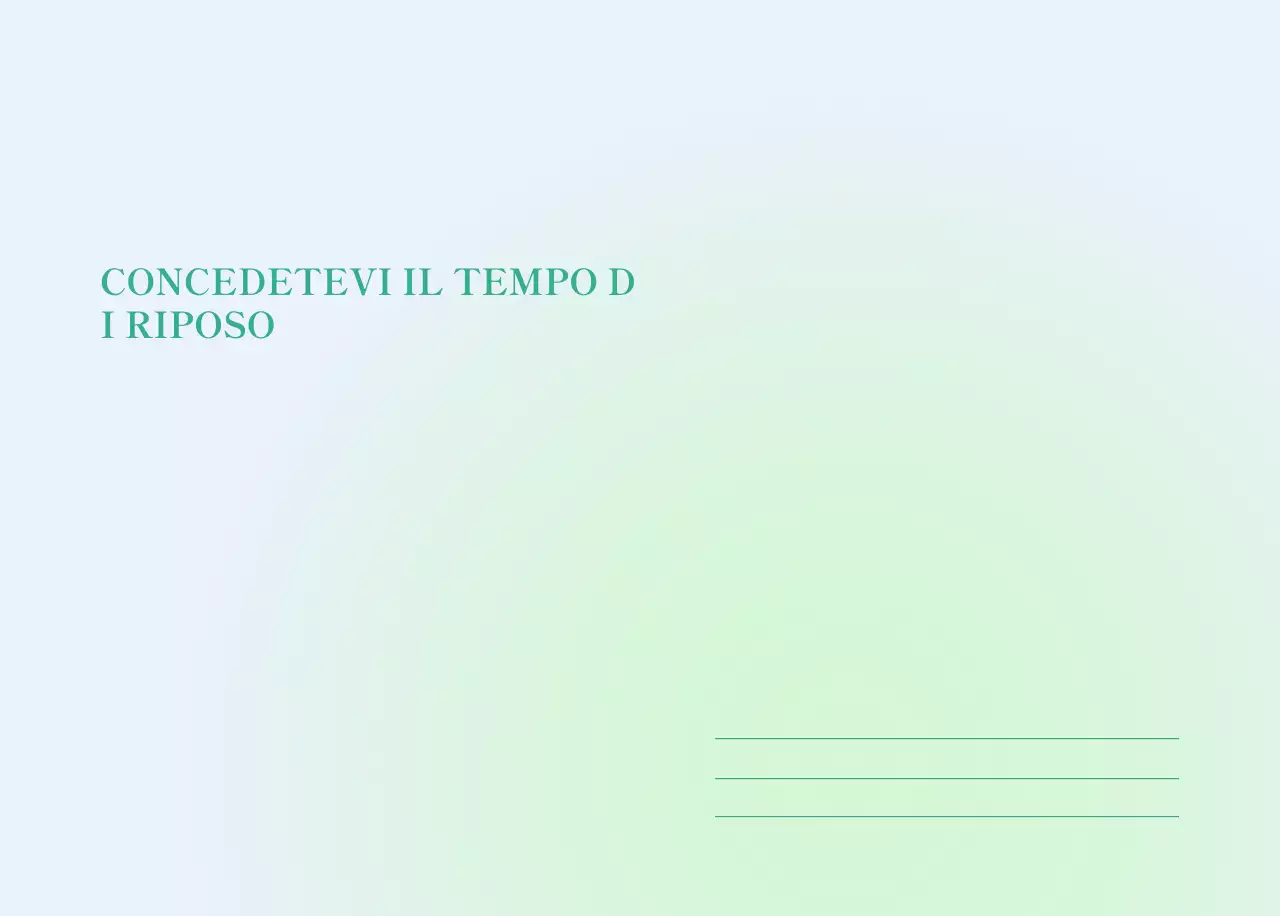 Calendario minimalista a gradi