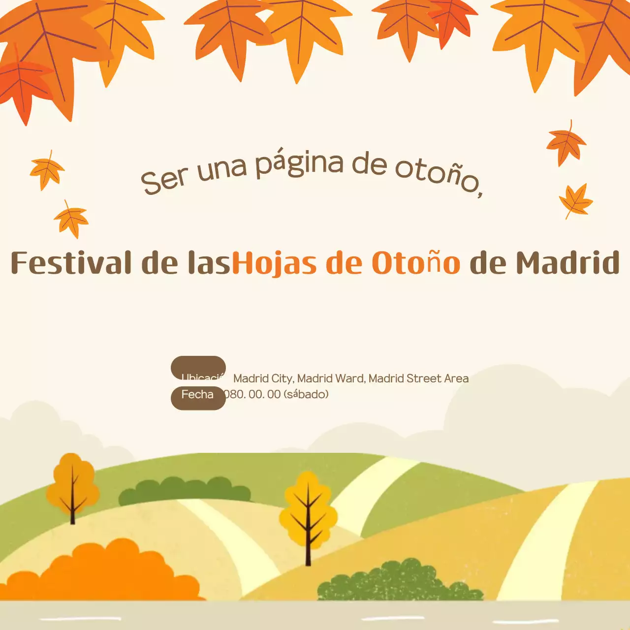 Guía de la Fiesta del follaje de naranjo