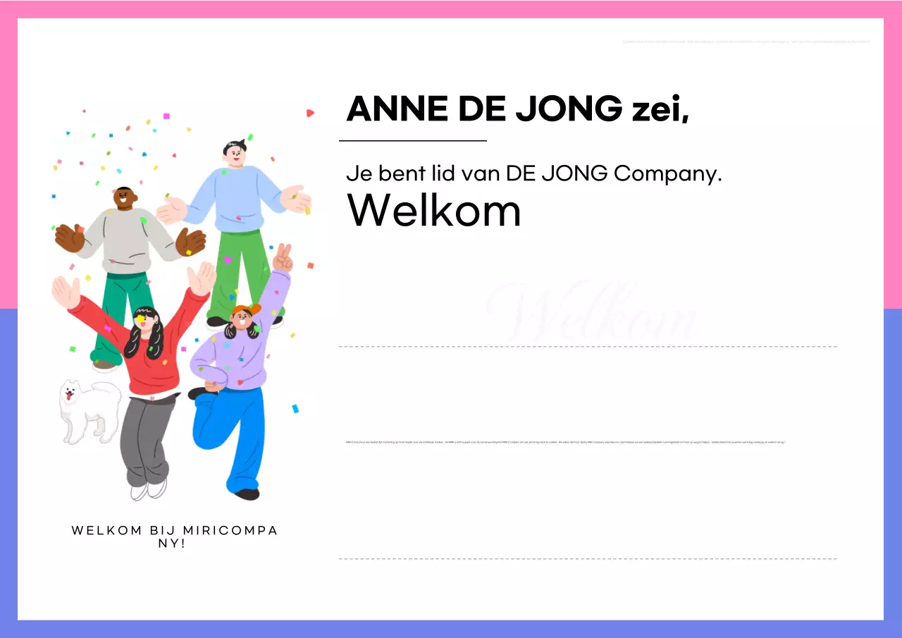 Welkom in de roze luchtbel