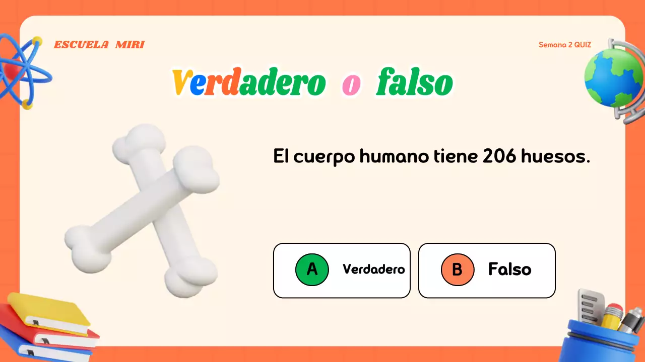 Material de clase de concurso moderno y colorido