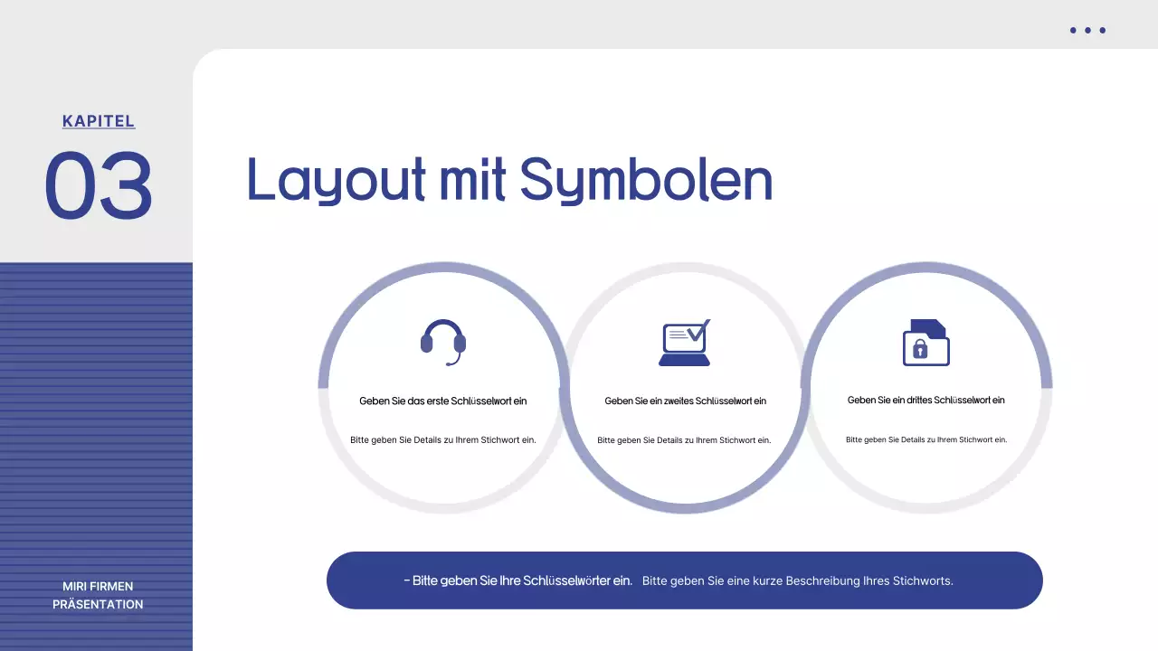 Vorschlag mit einem einfachen blau gestreiften Hintergrund