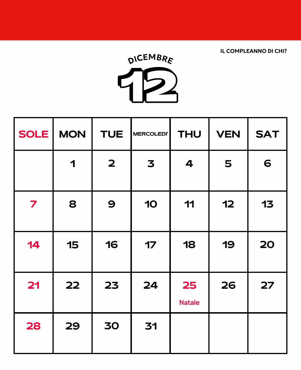 Calendari colorati con una varietà di illustrazioni retrò