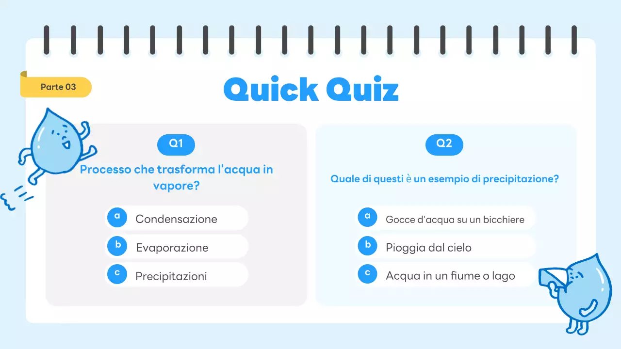 guida scientifica semplice blu