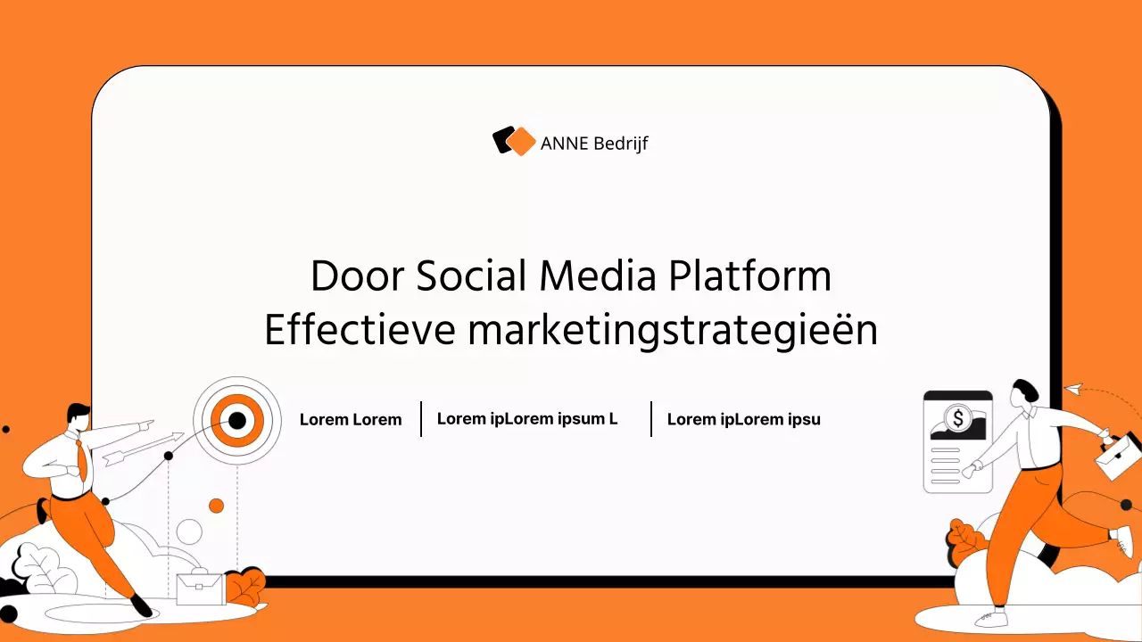 Gids voor de moderne sociale-mediamarketingstrategie van Orange