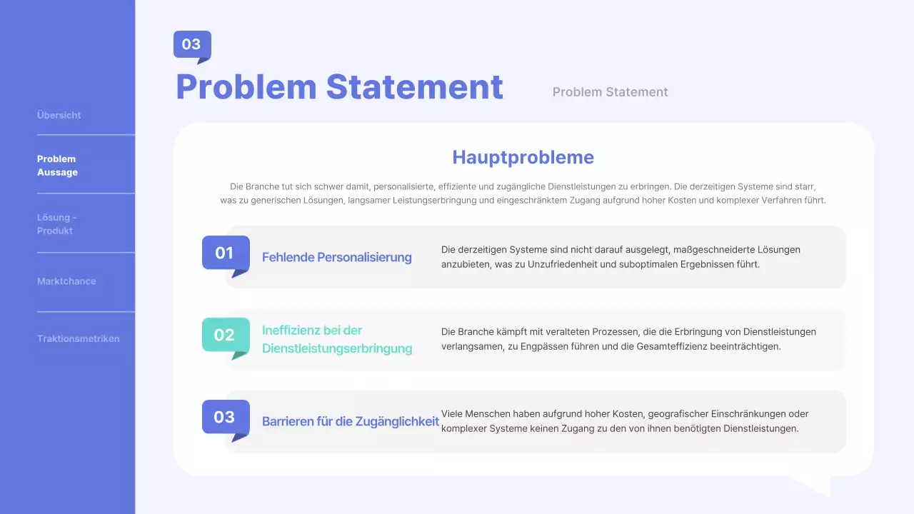 blue professional business pitch