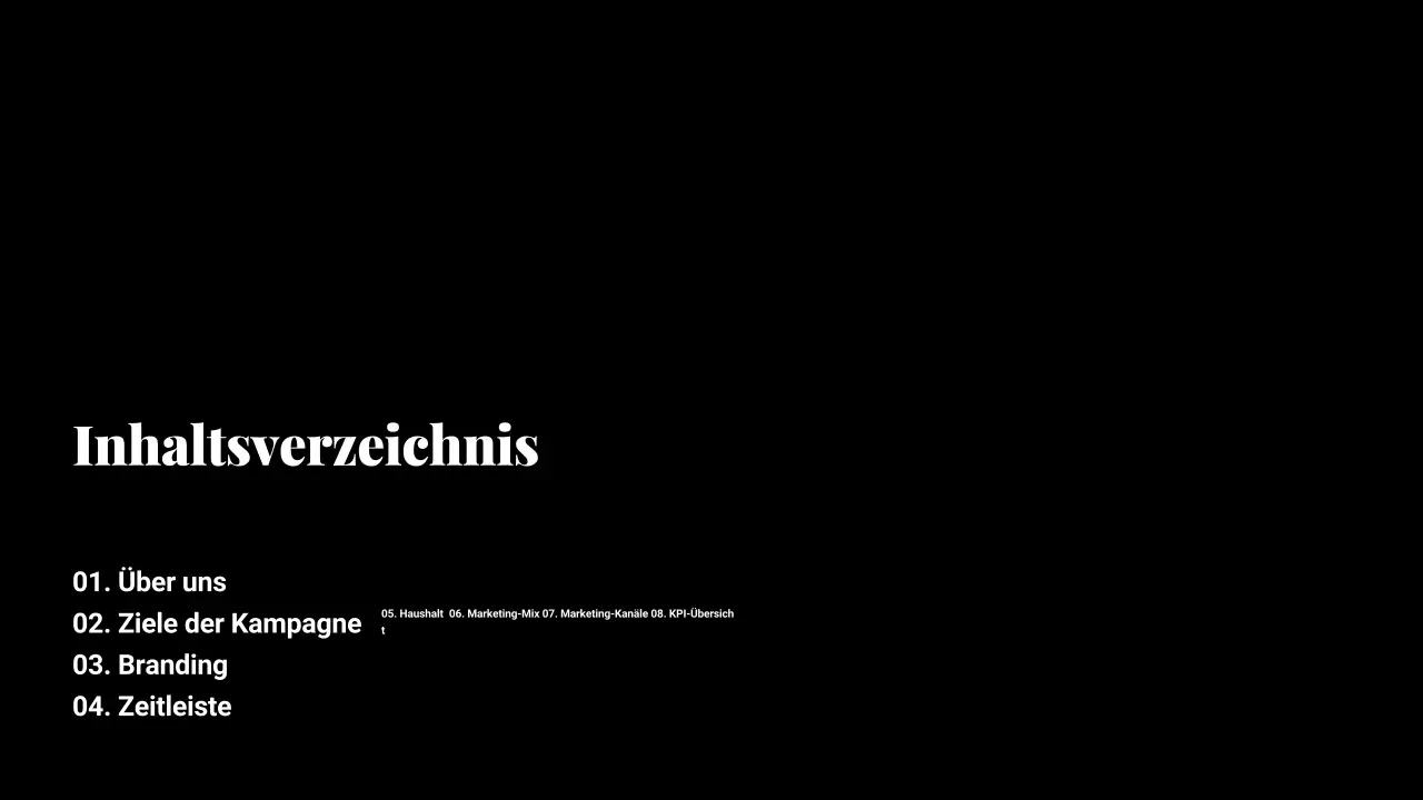 Schwarz und lila Farbverlauf Marketingplan Präsentation