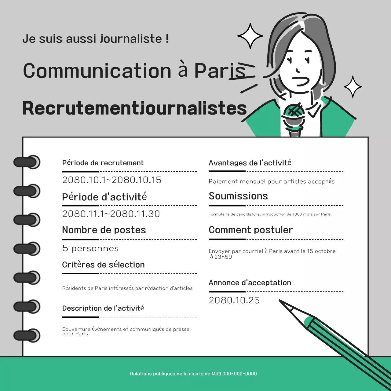 Appel à candidatures de Grey Neat Press