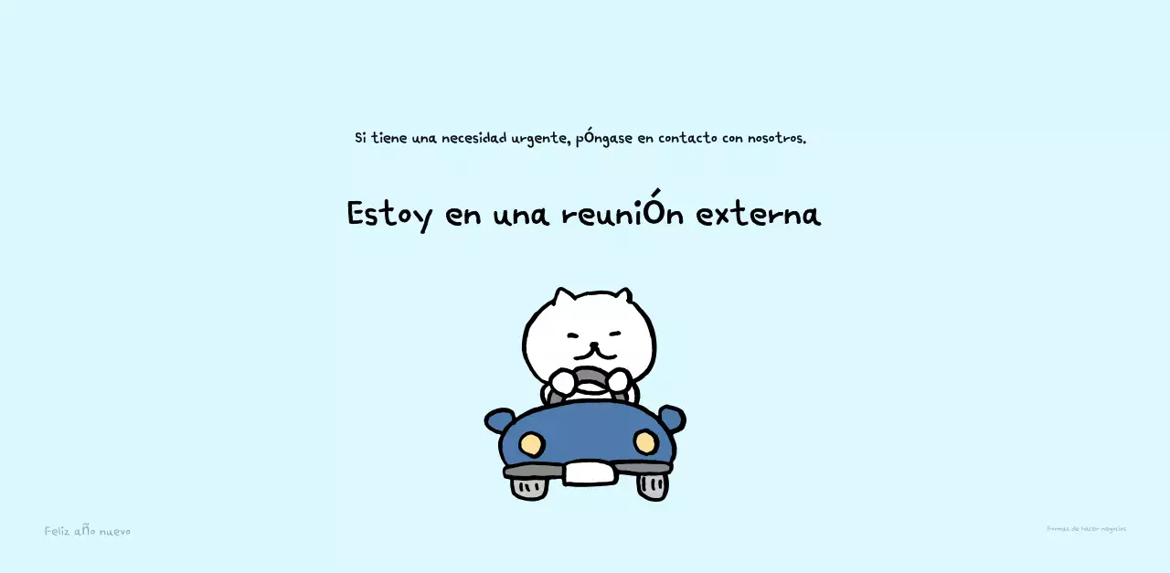 Calendario diario en marfil