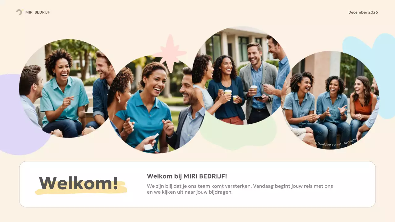 beige moderne inwerkgids