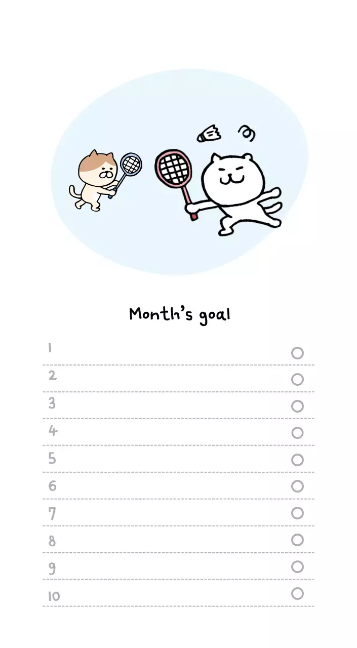 Ivory Cozy Daily Calendar