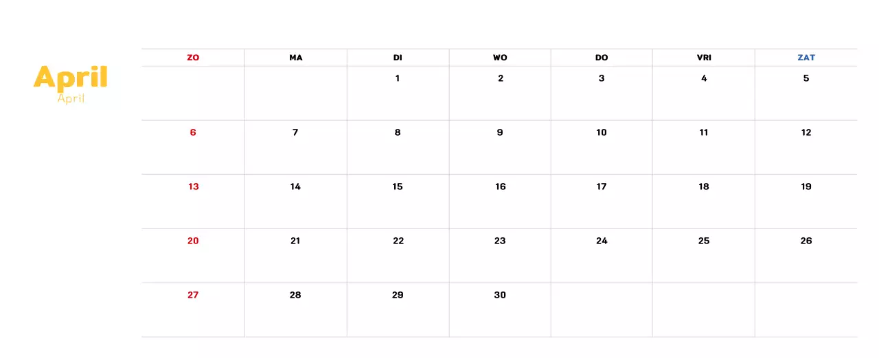 Nieuwjaarskalender met een warme geïllustreerde uitstraling