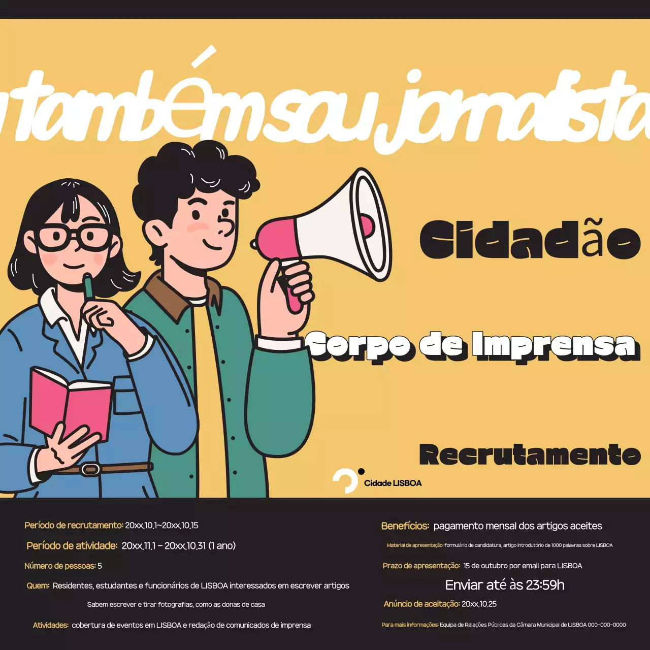 Recrutamento Yellow Pop