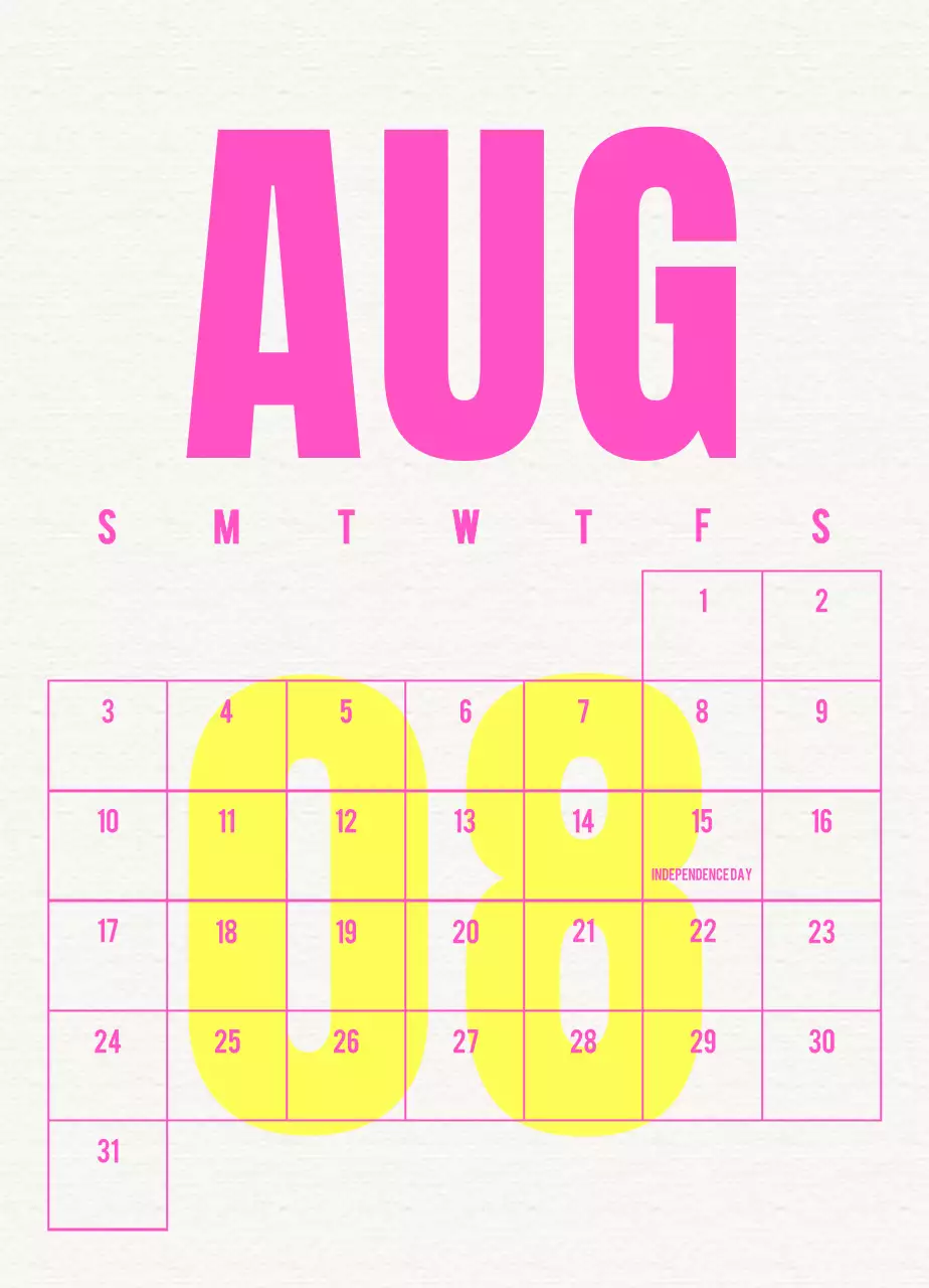 Kalender vintage biru