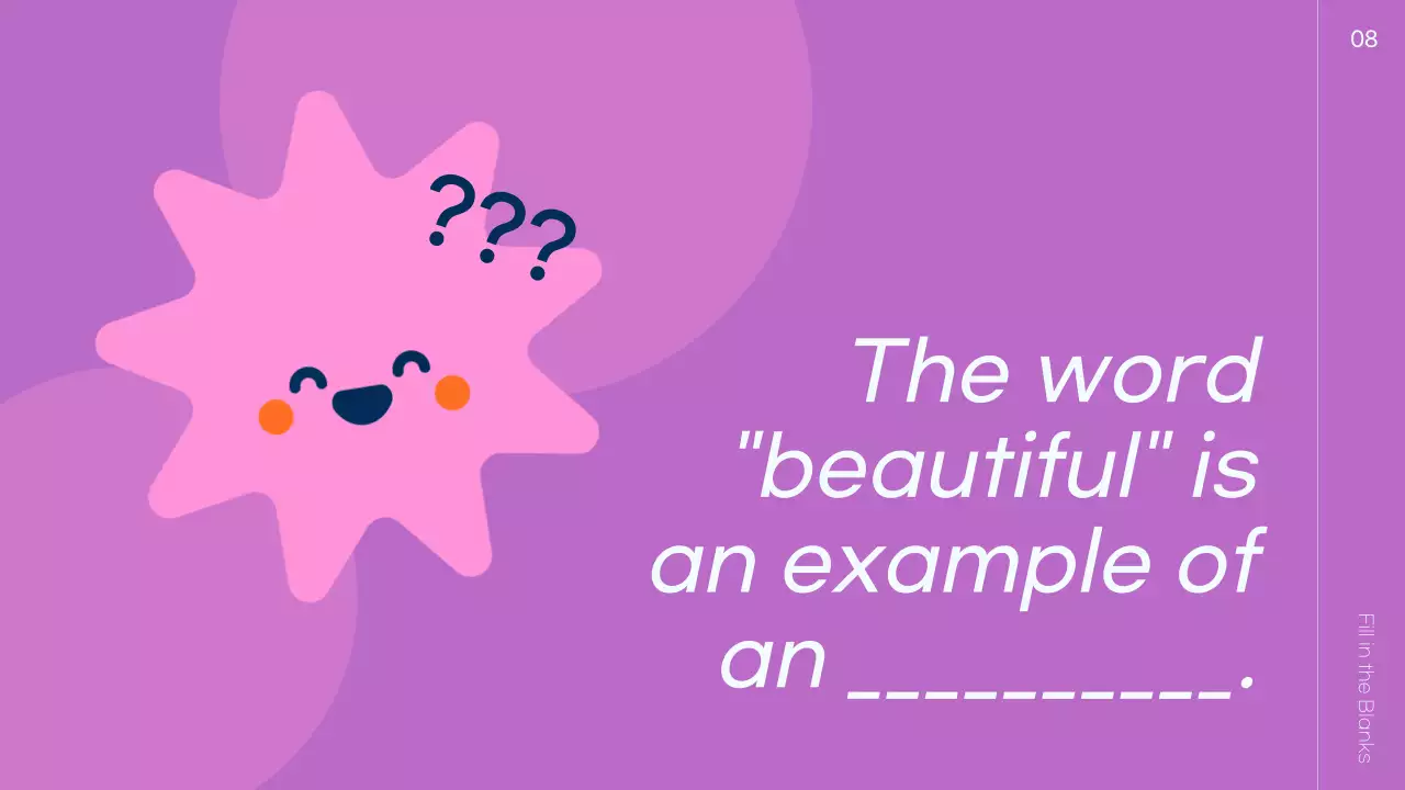 Blue Playful School Quiz Announcement Presentation