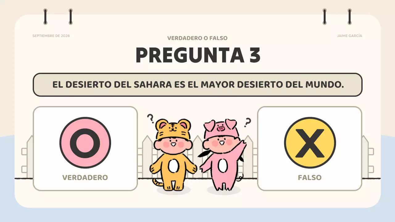 material beige para concursos de animación