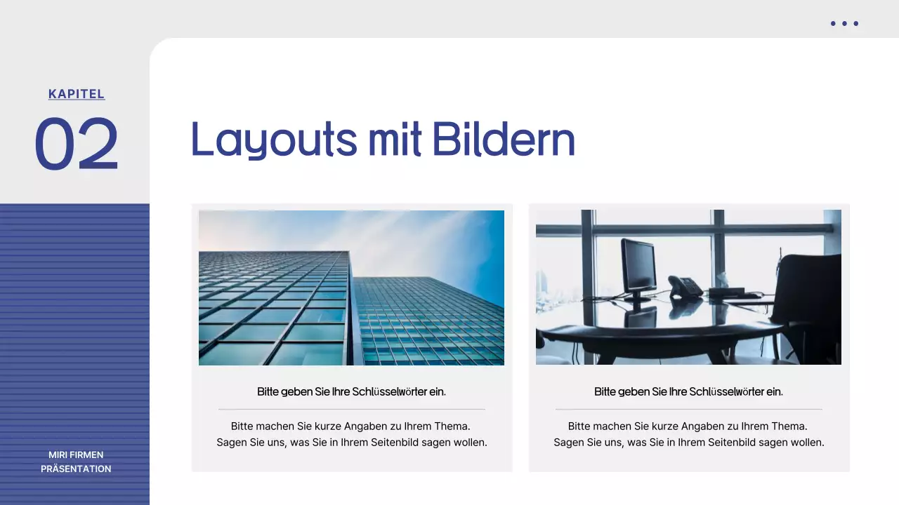 Vorschlag mit einem einfachen blau gestreiften Hintergrund