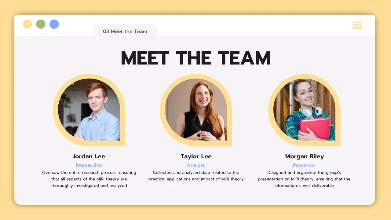 Presentasi Ikhtisar Proyek Sederhana Beige