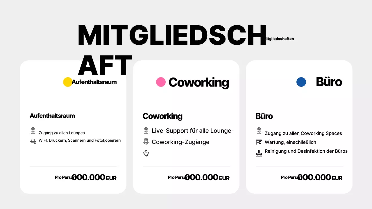 Werben Sie für Ihr hellblaues modernes Startup