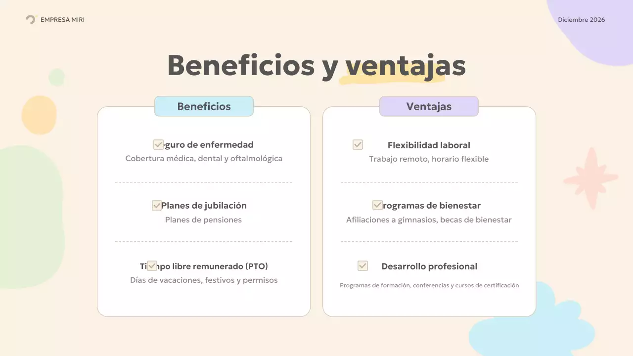 guía de incorporación beige modern