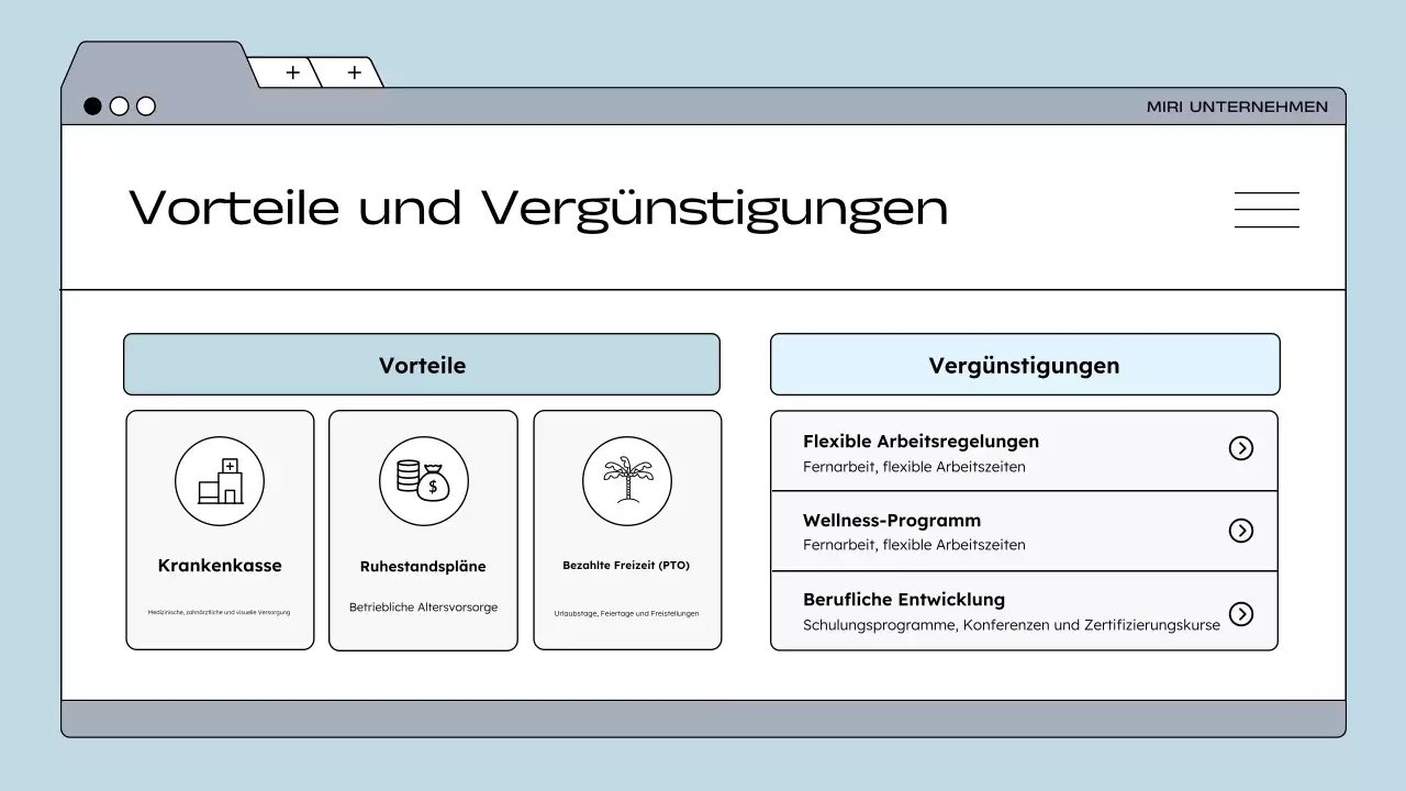 blue modern Mitarbeiterleitfaden