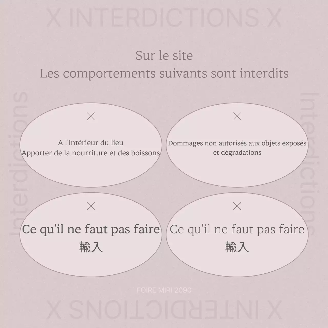 Annonces de questions et réponses grises et minimalistes