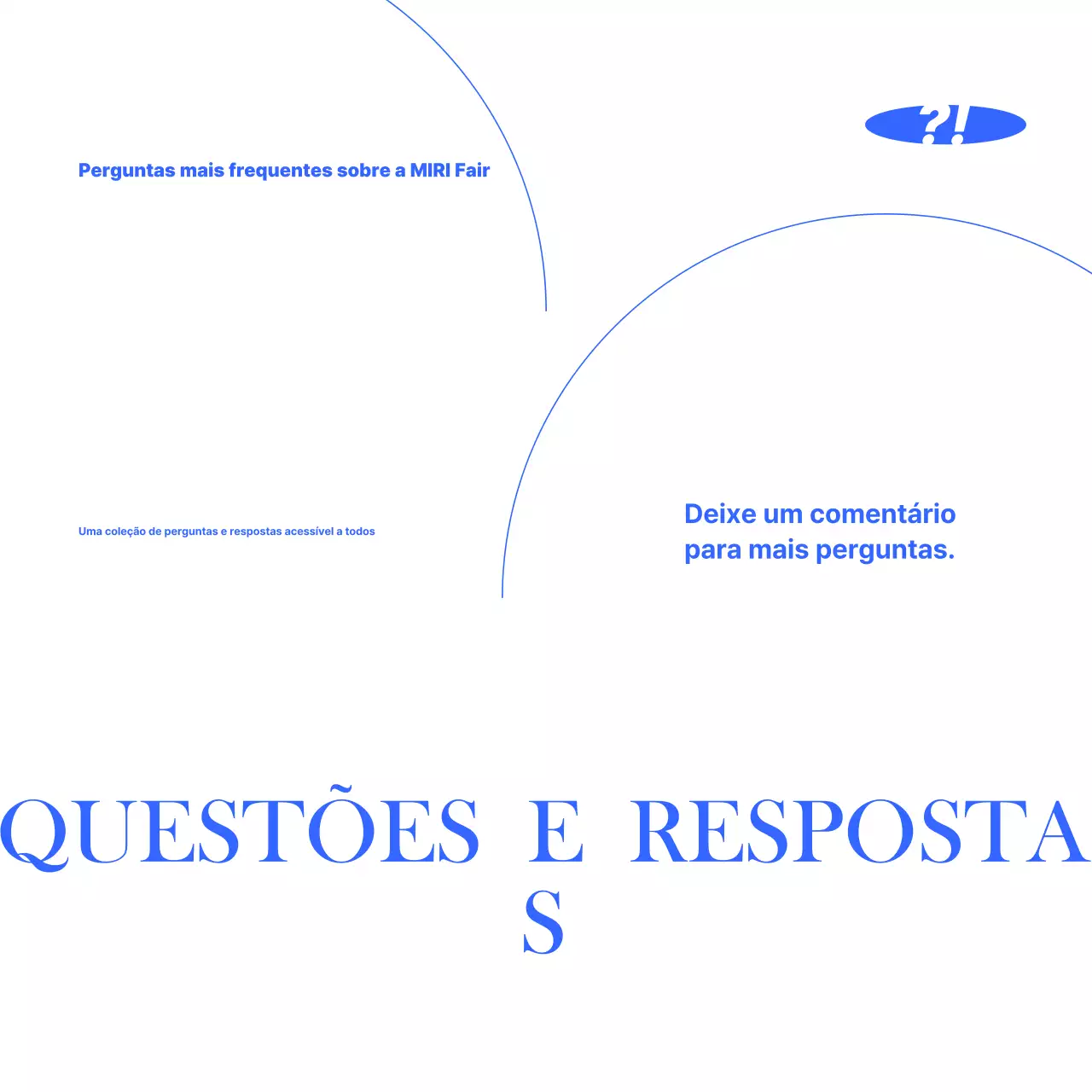 Guia de fornecimento de informações da Blue Modern