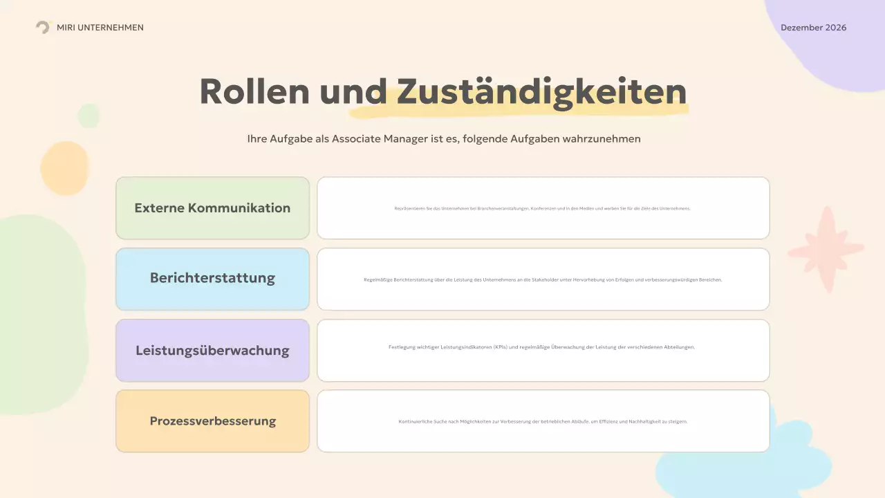 beige modern onboarding guide