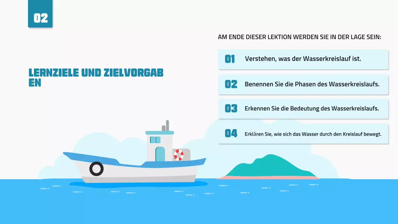 Blaue minimale illustrative Wissenschaftsvorlesung