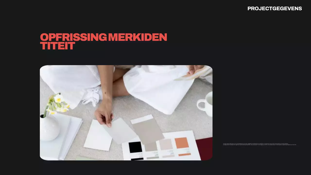 zwart modern portfolio cv