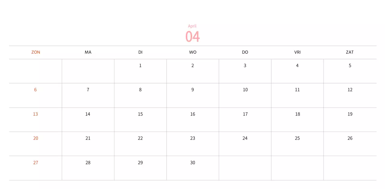 Stempelillustraties met een warm concept