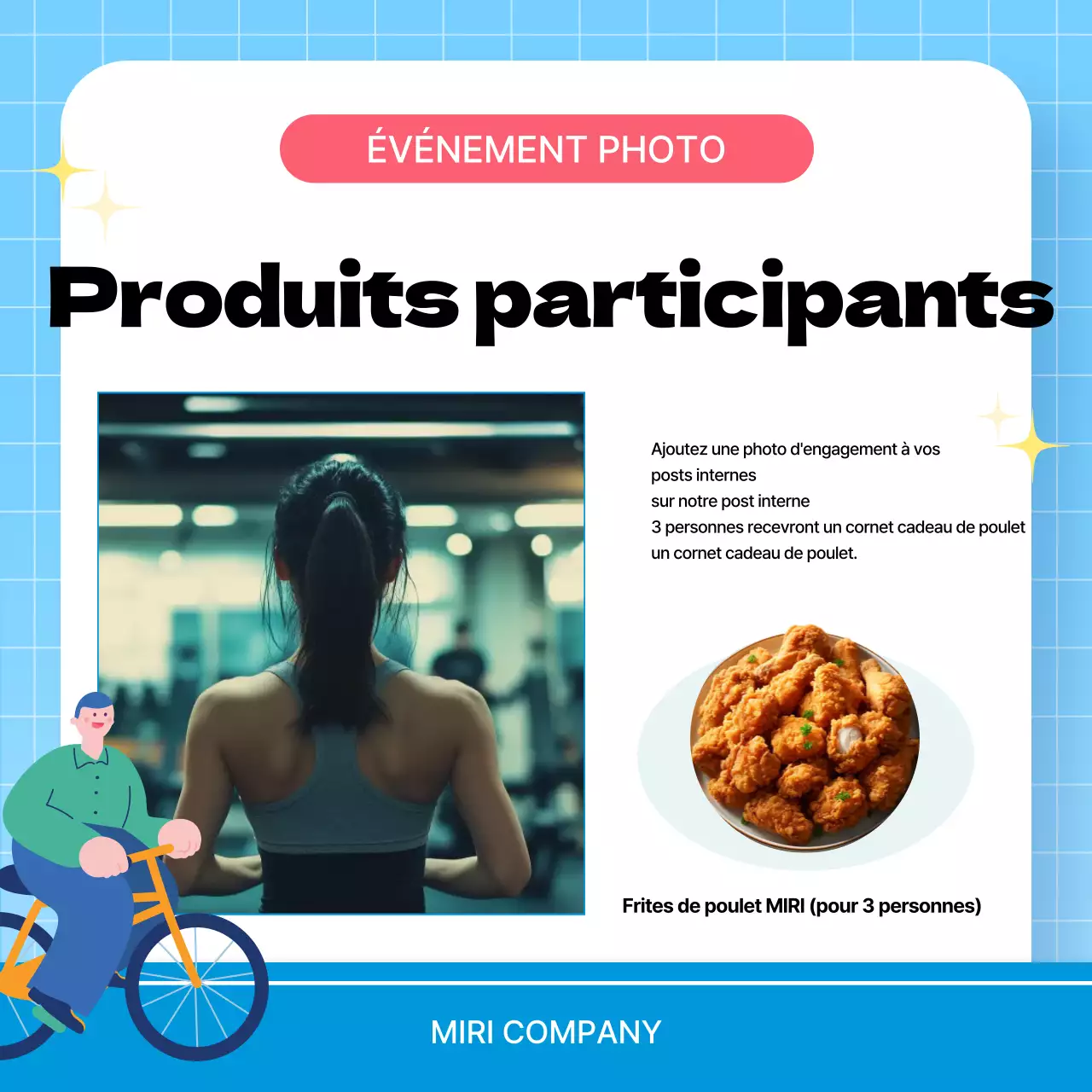 Campagne de santé Blue Simple