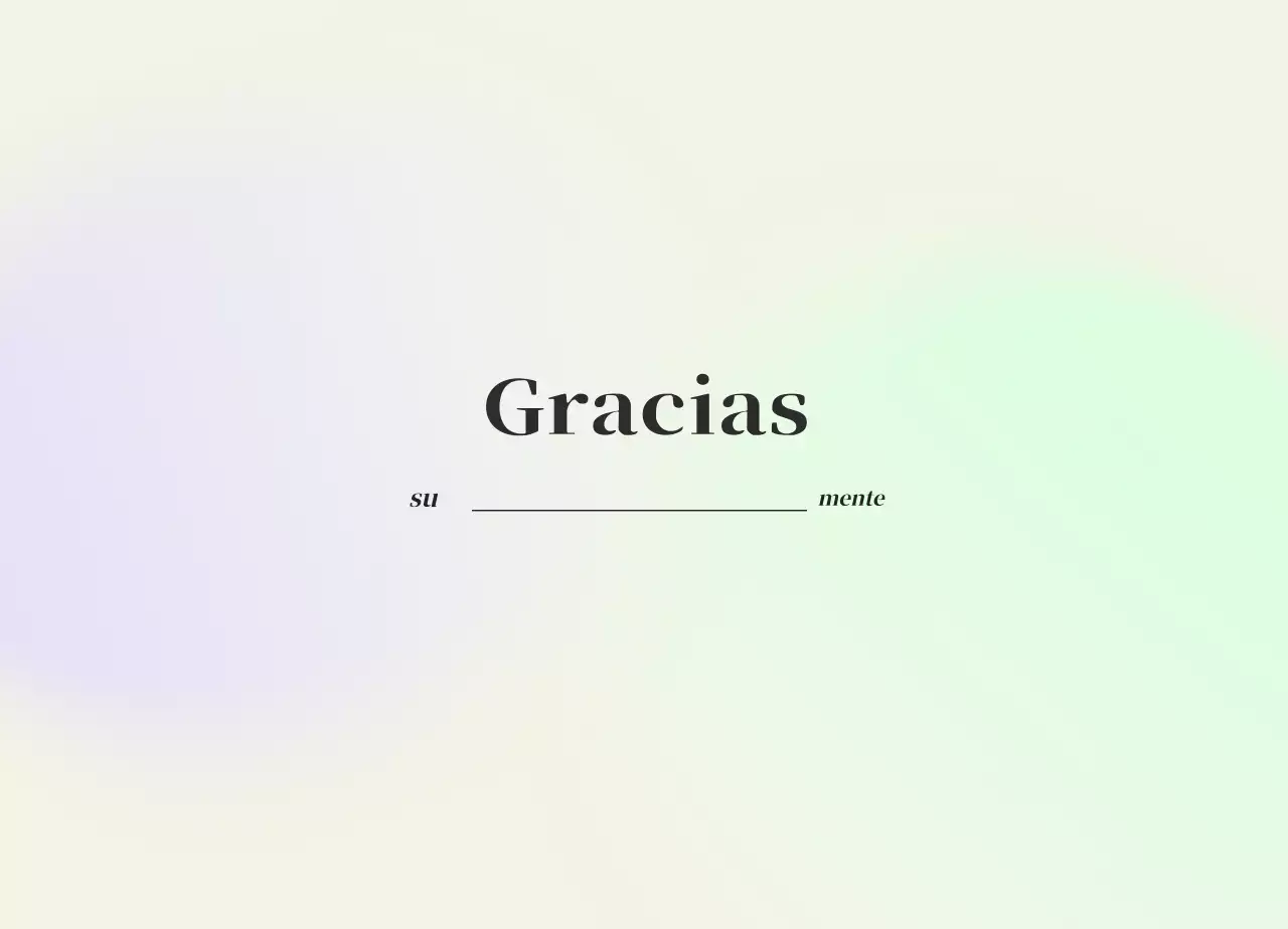 Calendario Gradient Minimalist Emotion