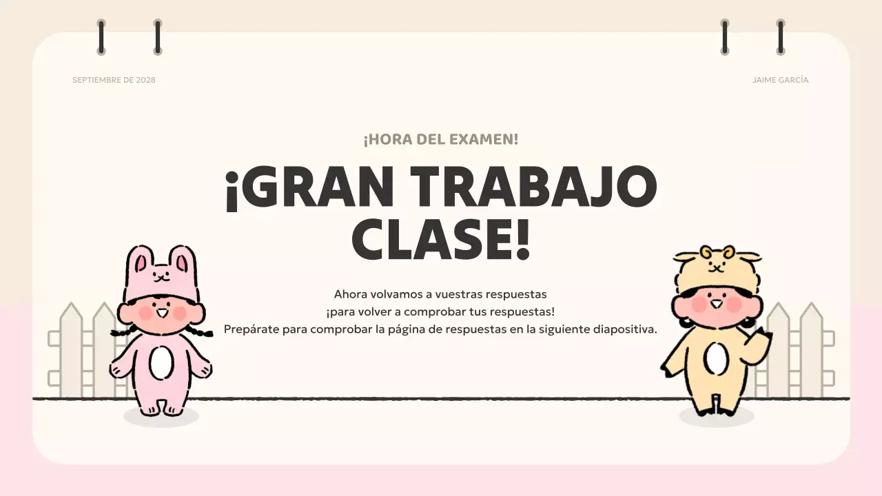 material beige para concursos de animación