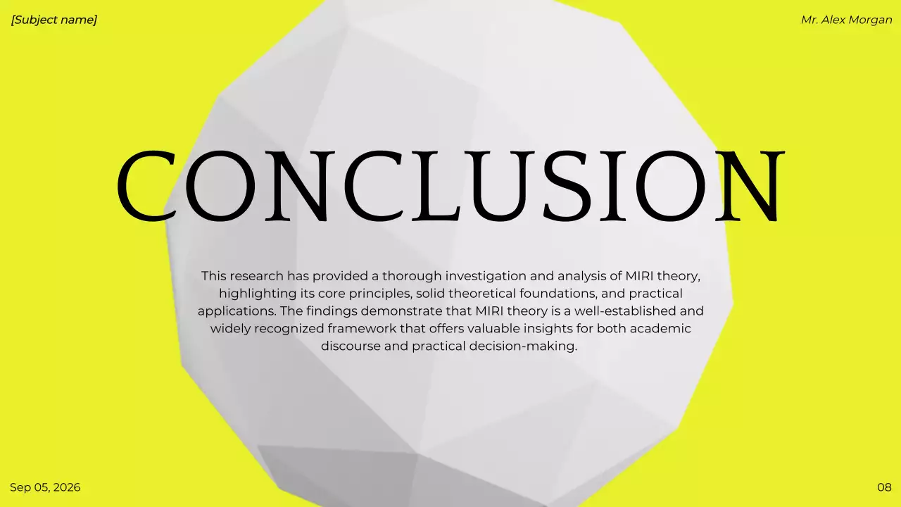 Green Modern Project Presentation