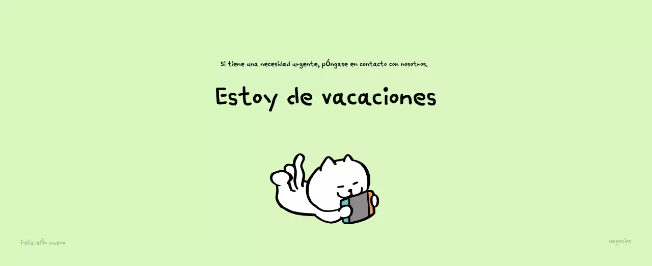 Calendario diario en marfil