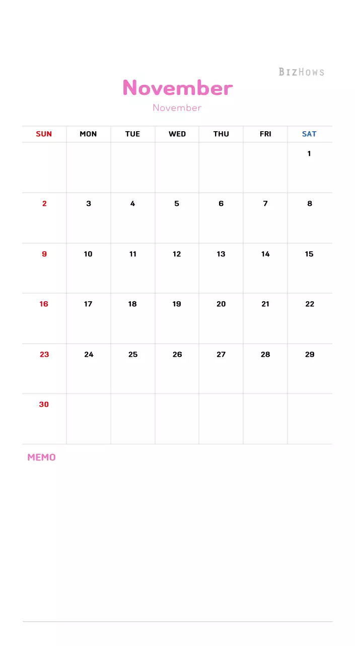 New Year's calendar with a warm, illustrated feel