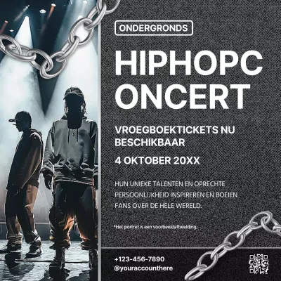 promotie grey urban hip hop concerten