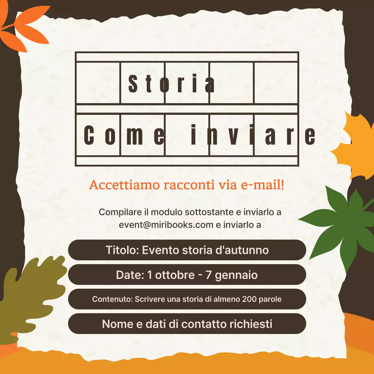 Guida agli eventi Brown Vintage