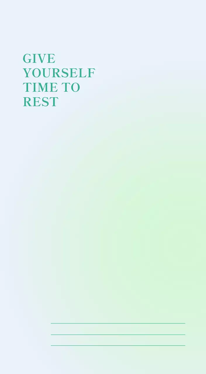 グラデーションミニマルカレンダーカレンダー