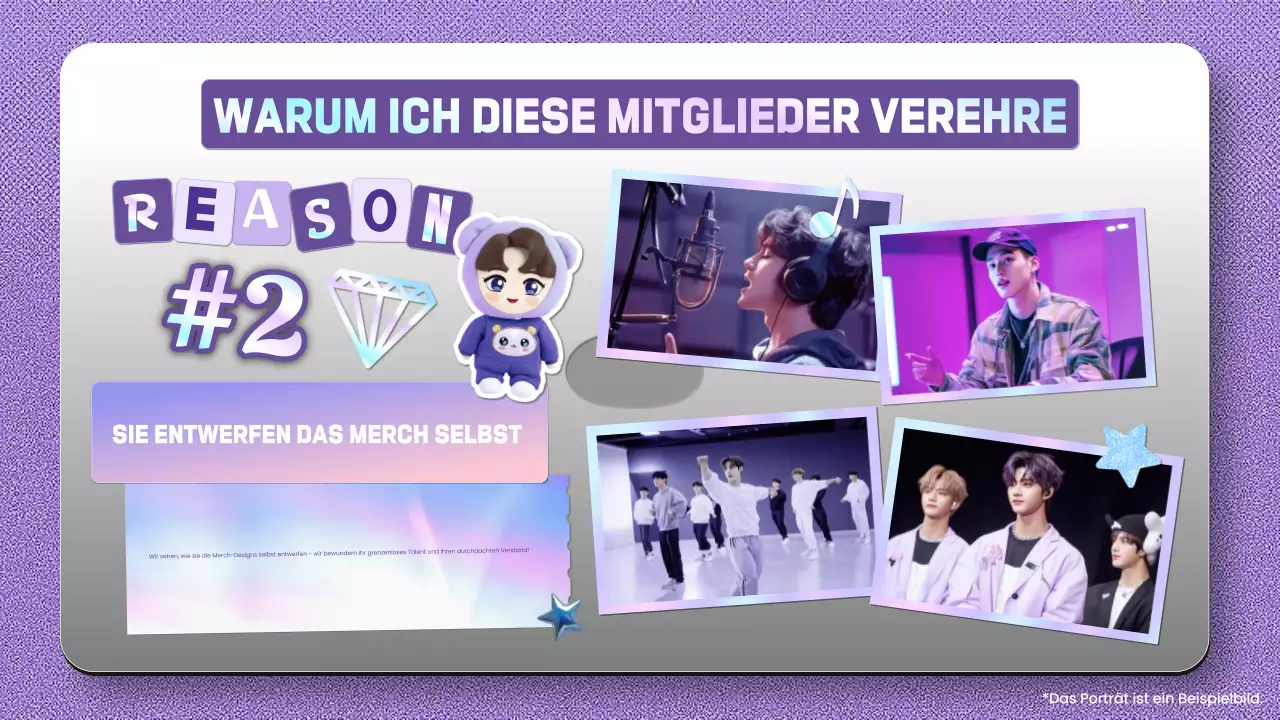 lila trendy K-pop idol information