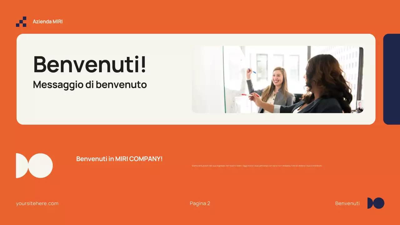 Beige Guida moderna all'inserimento dei dipendenti