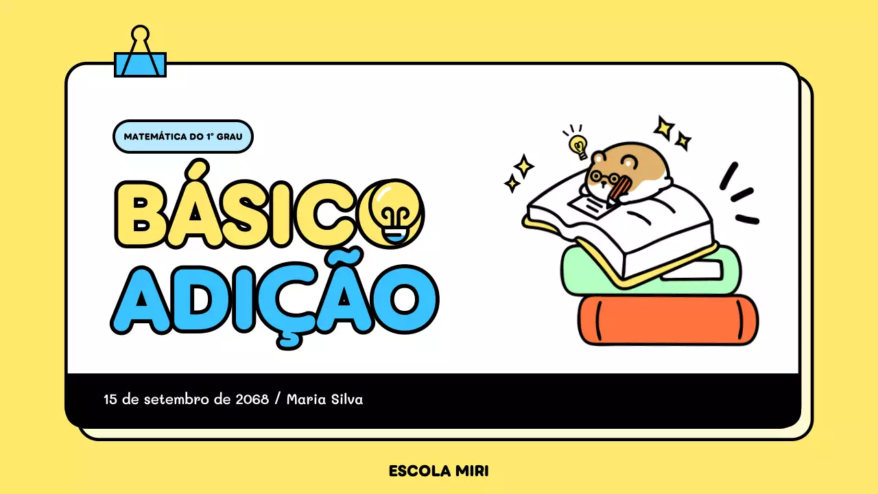 curso de matemática básica amarela