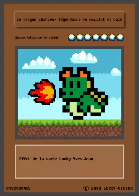 Serre-cartes rétro marron