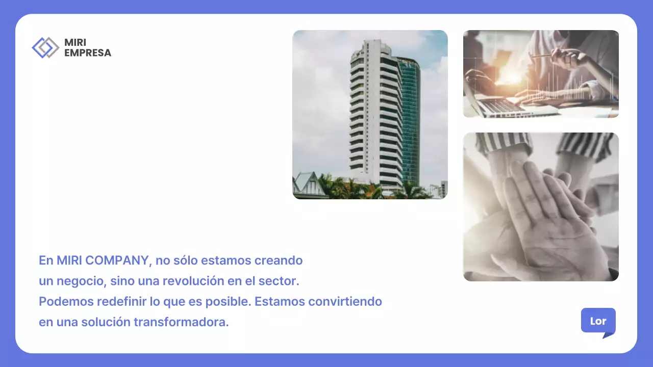 blue professional business pitch