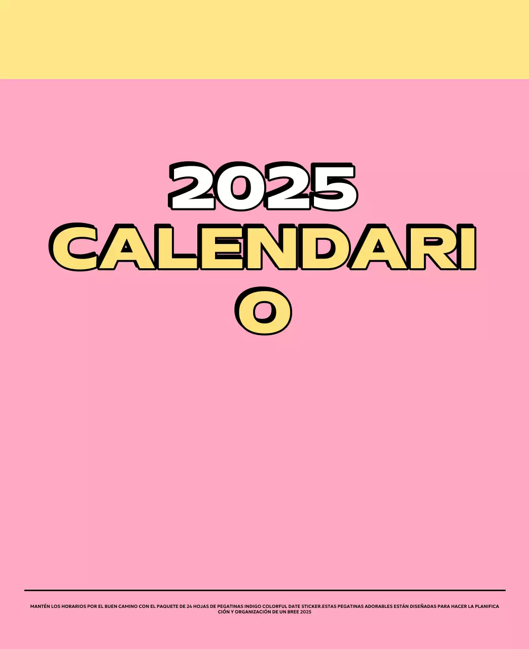 Coloridos calendarios con diversas ilustraciones retro