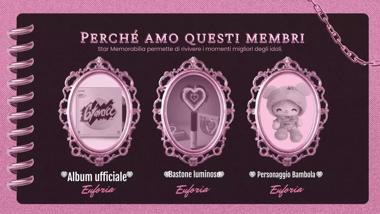 promozione K-pop rosa di tendenza