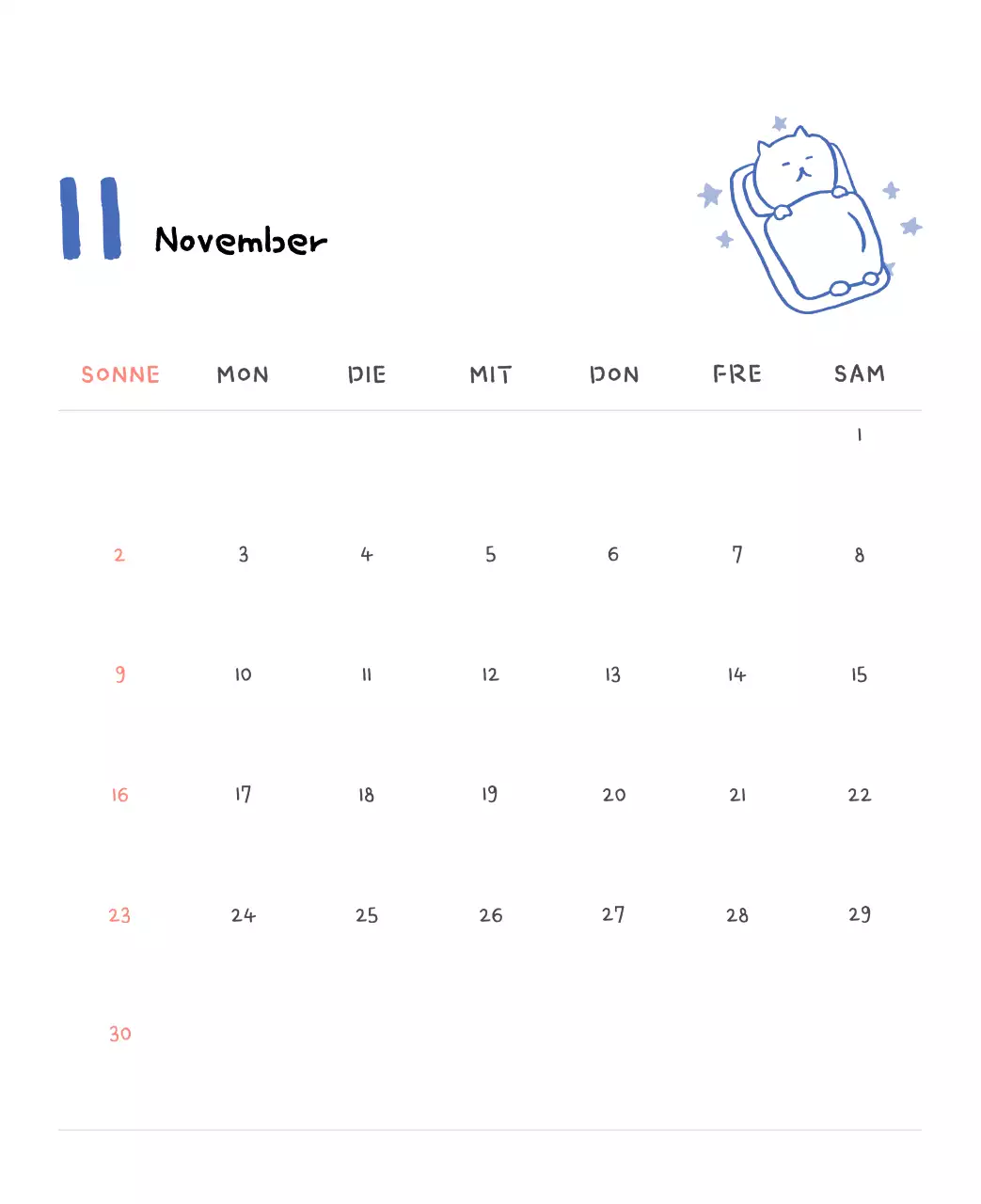 Tageskalender aus Elfenbein