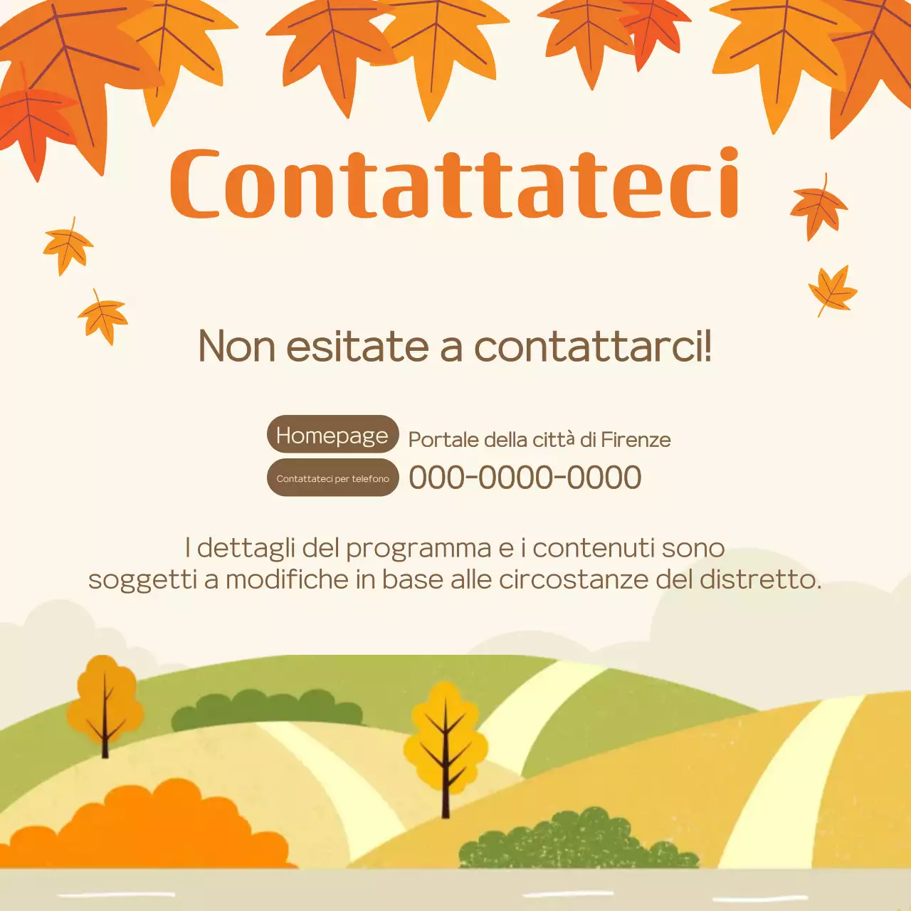 Guida al Festival del Fogliame Arancione