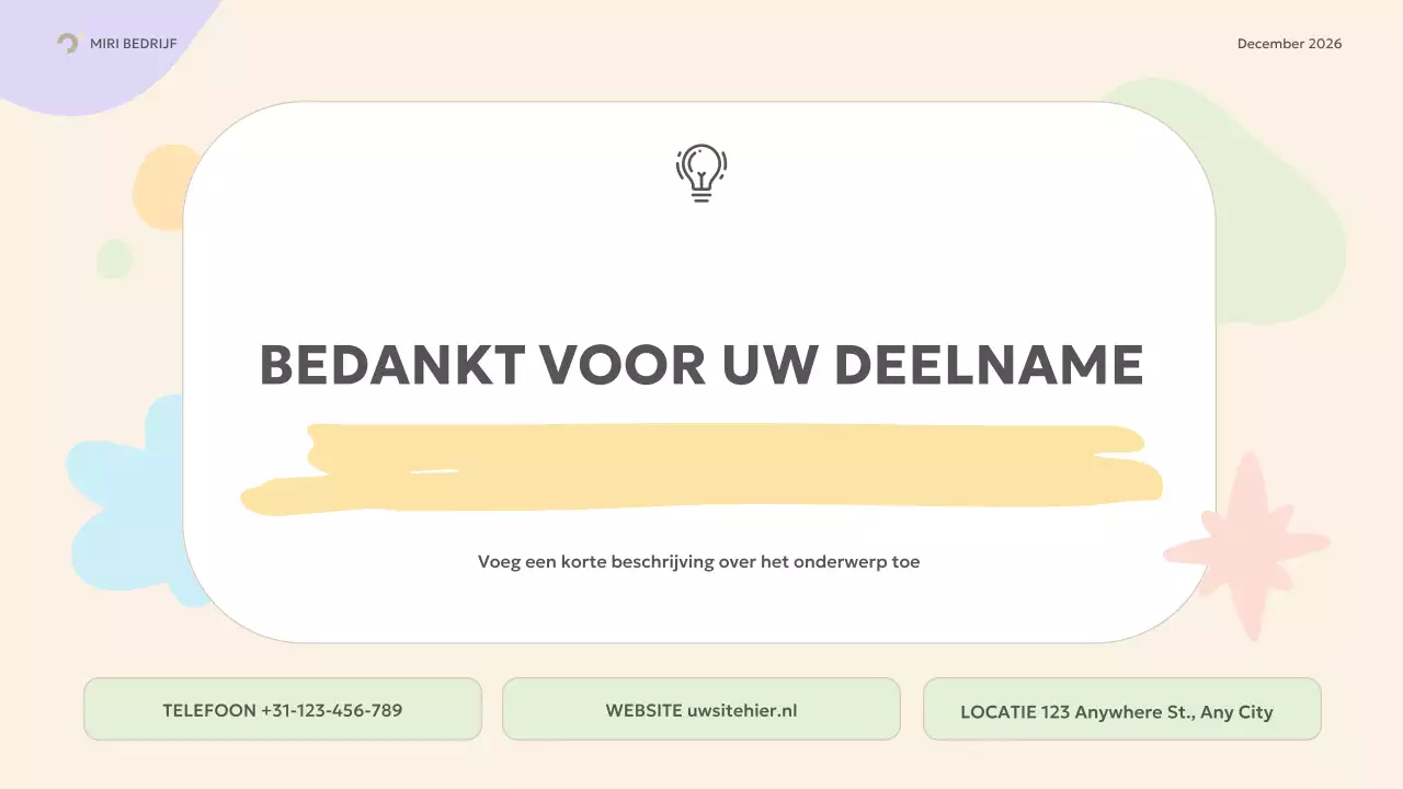 beige moderne inwerkgids