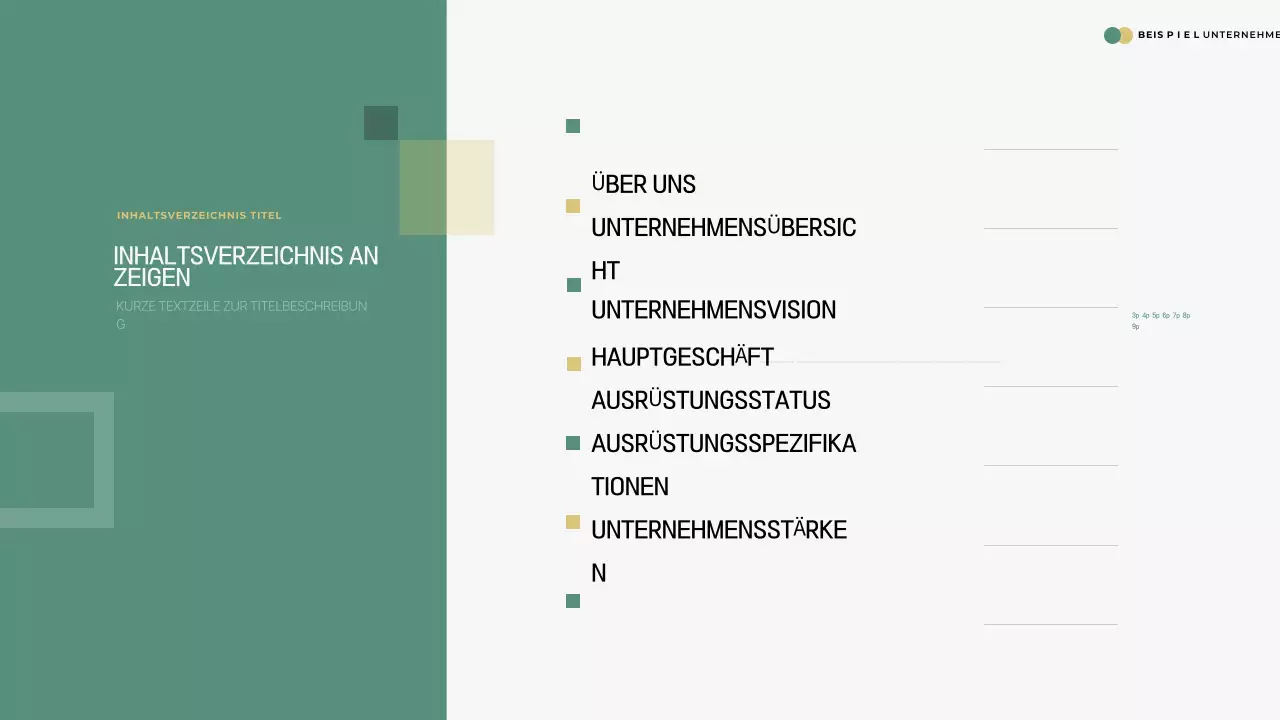 Green Simple Machinery Unternehmensprofil